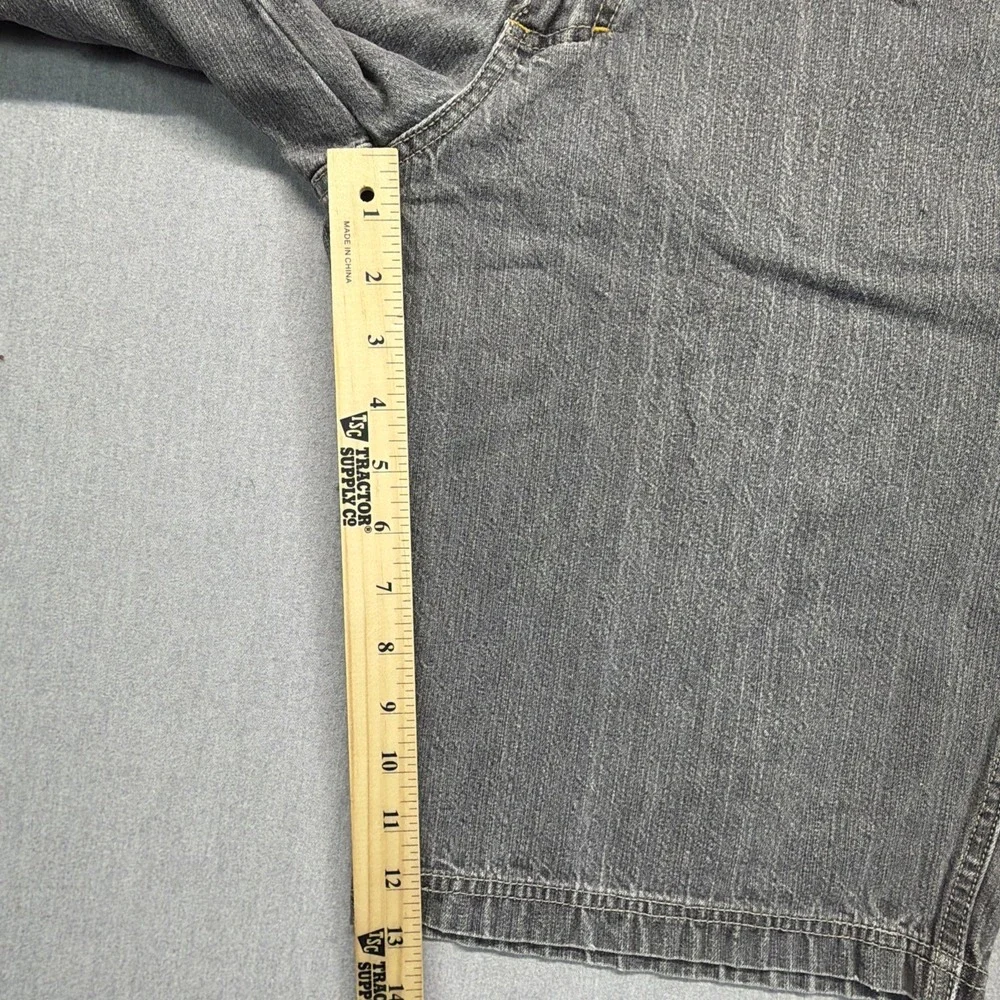 Vintage Willie Esco Jean Shorts Mens 32 Black Denim Skater Hip Hop‎ Urban Baggy